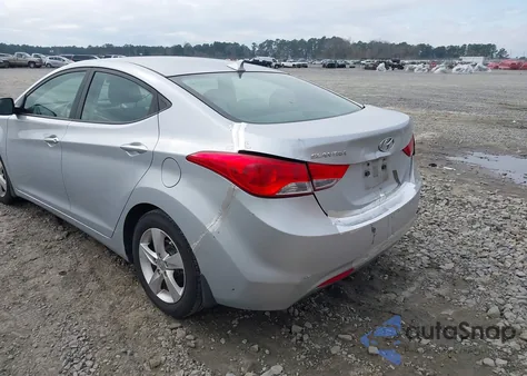 2013 Hyundai Elantra Gls/Limited from USA, damaged, VIN 5NPDH4AE3DH168994